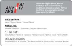 AHV-Ausweis